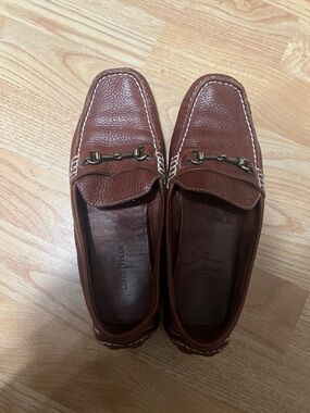 Cole Haan Brown Leather Bit Loafers